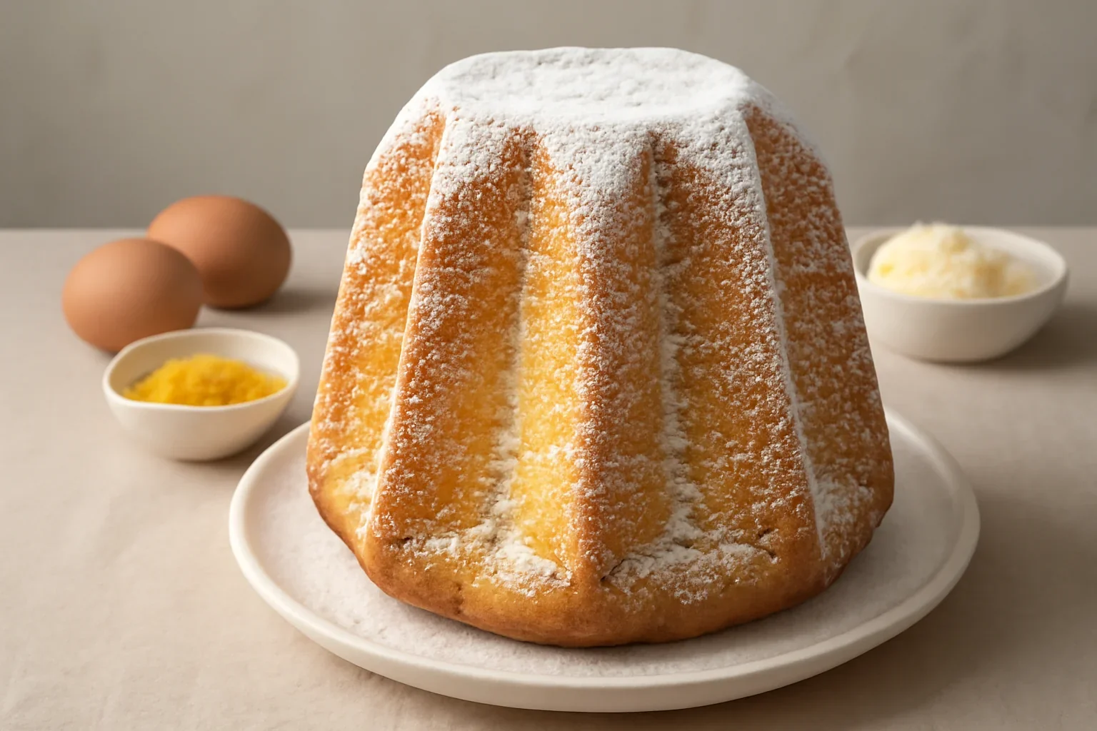 Pandoro – rețeta autentică italiană de cozonac auriu extra pufos