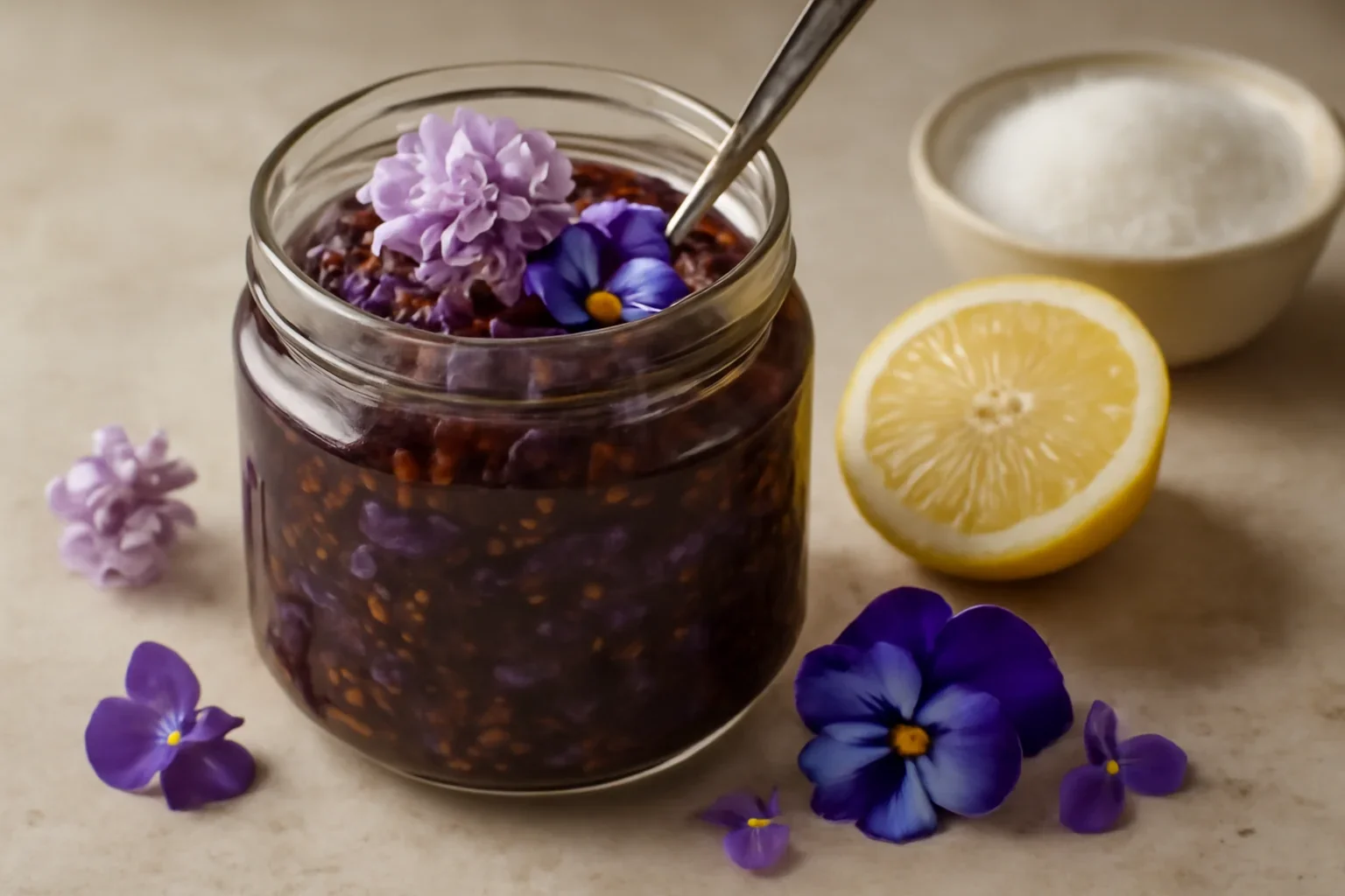 Dulceata de liliac, toporasi, panselute