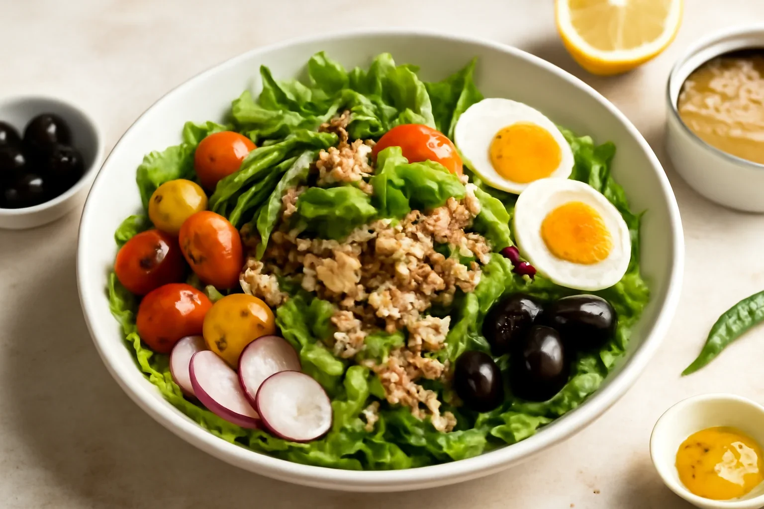 Salată cu ton în stil ”Niçoise”