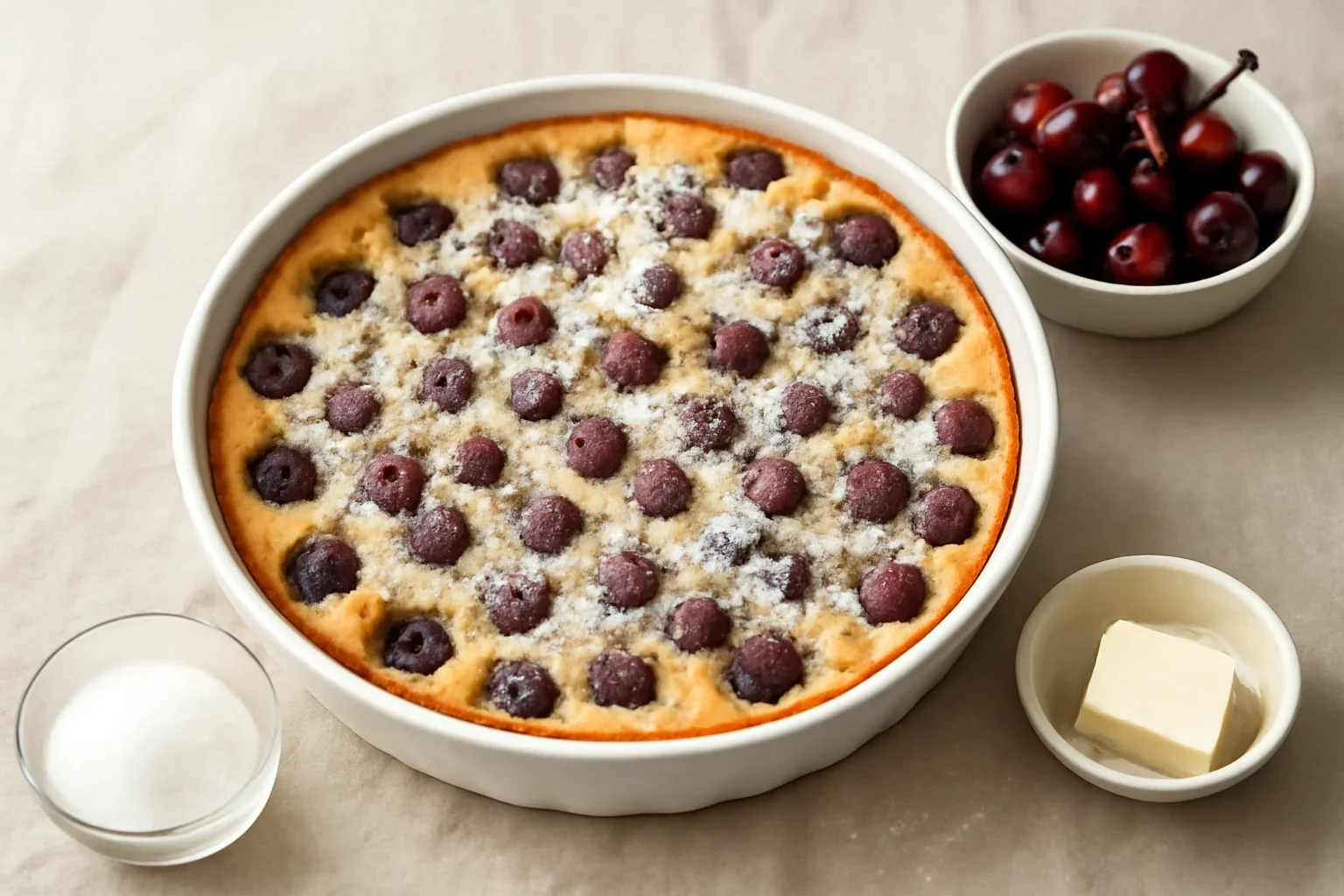 Clafoutis cu cirese
