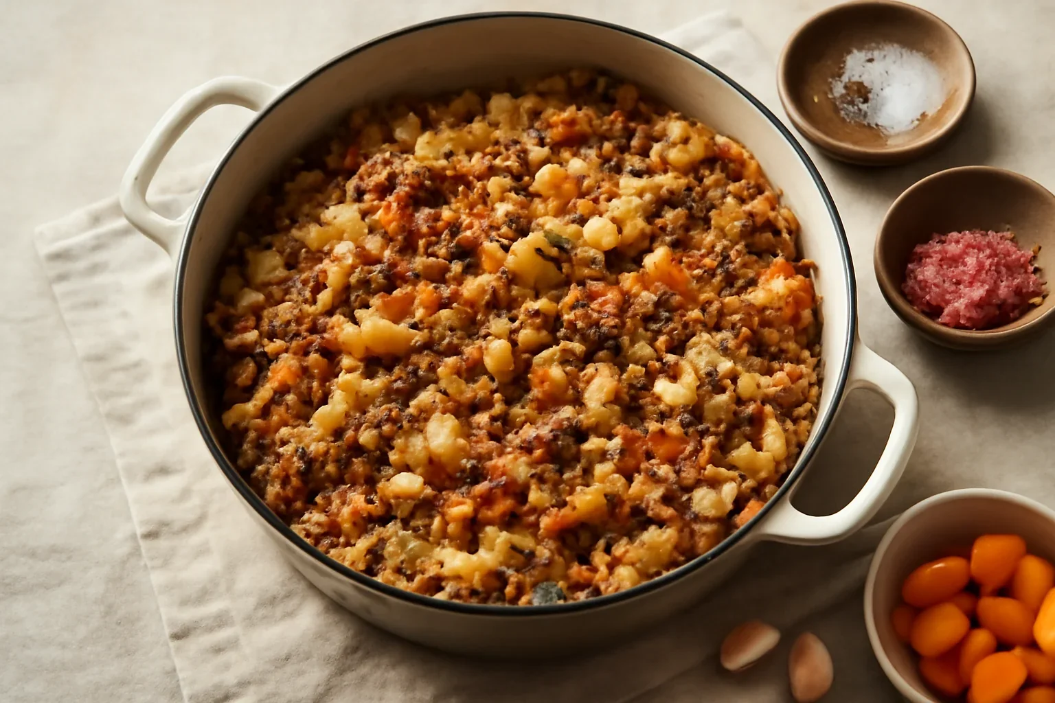 Casserole de vită cu varză