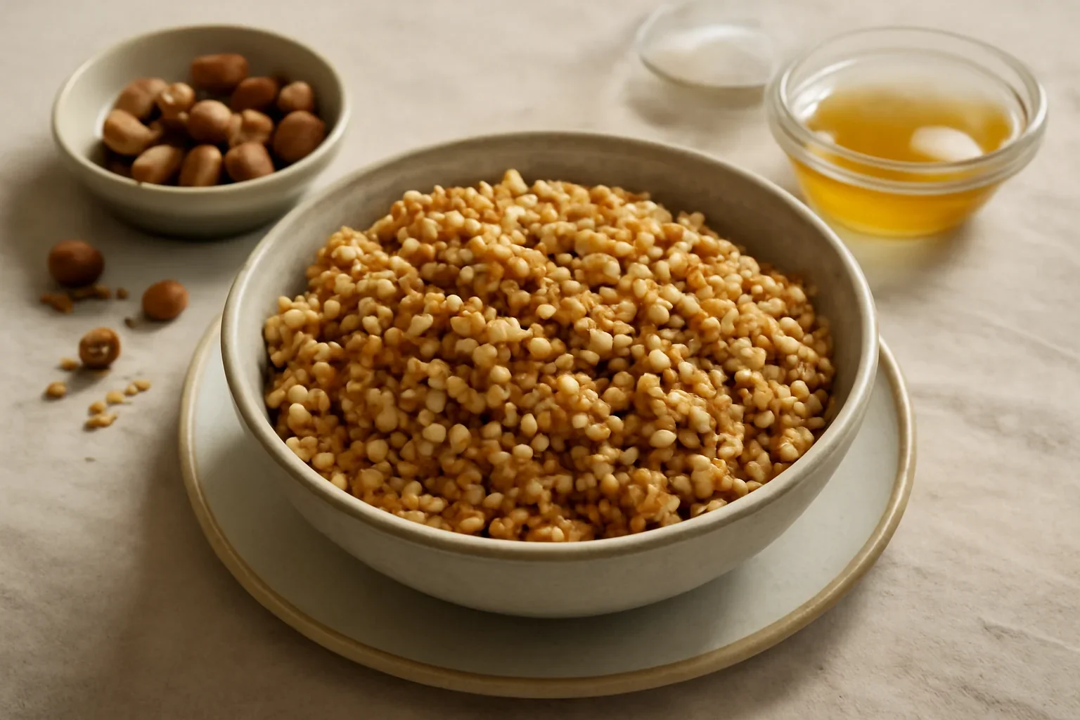 Granola din orez expandat