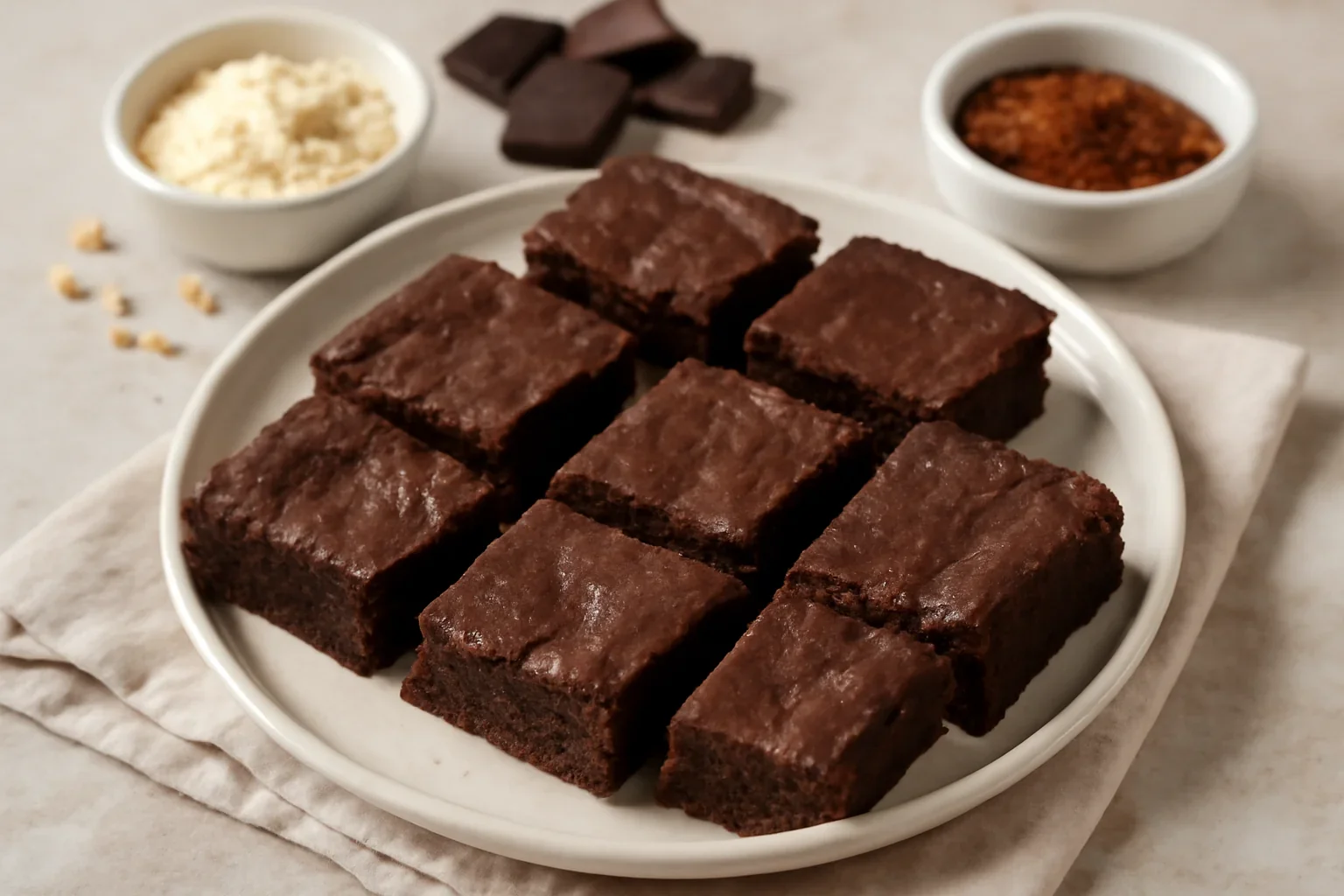 Brownies din năut