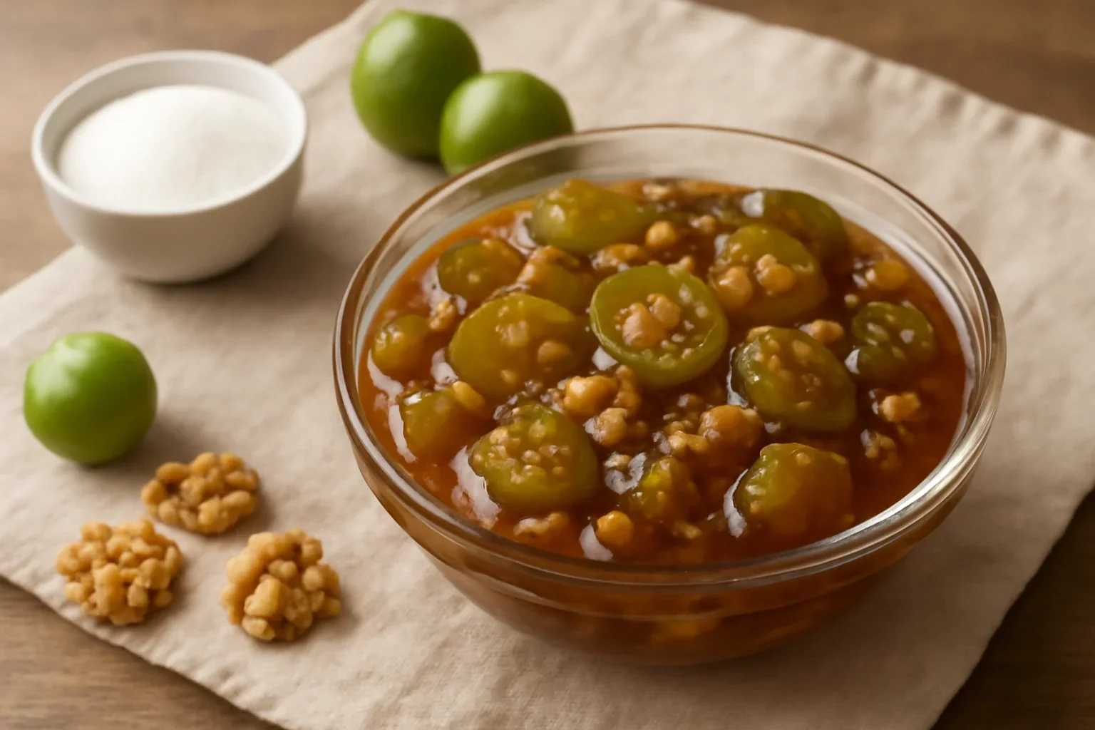 Dulceata de gogonele cu nuca, reteta bunicii