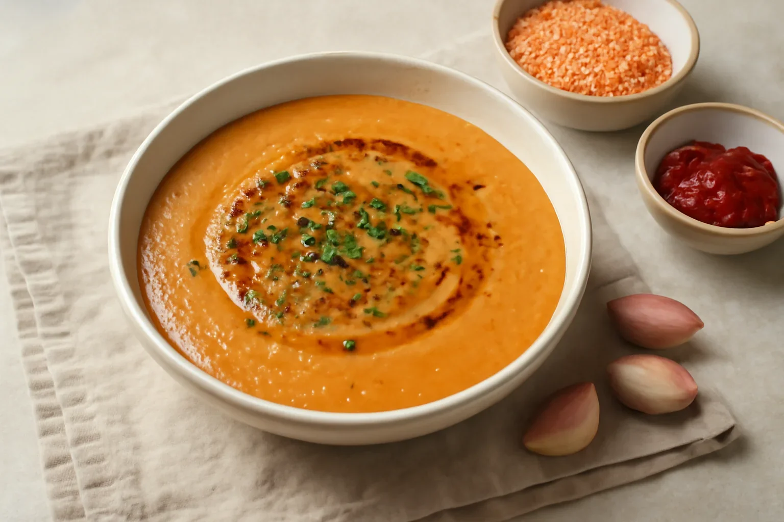 Supă cremă de linte rețetă simplă, ieftină și gustoasă