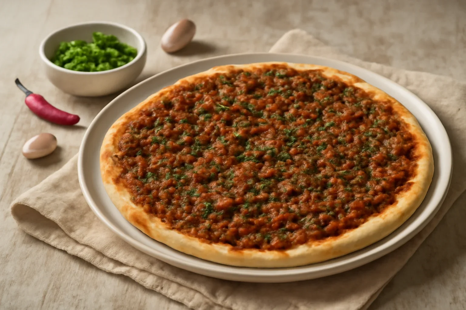 Lahmacun – pizza turceasca