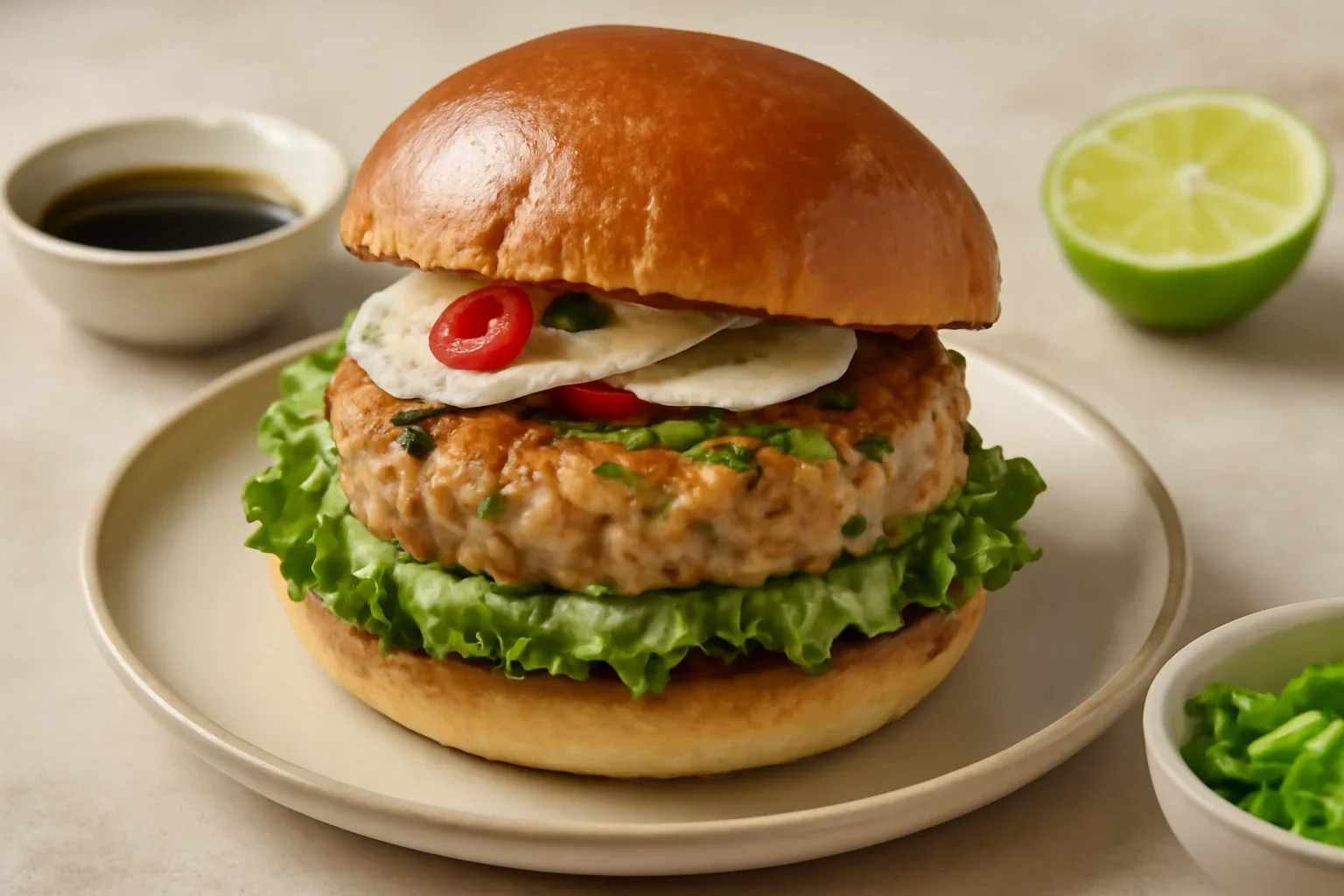 Burger de somon