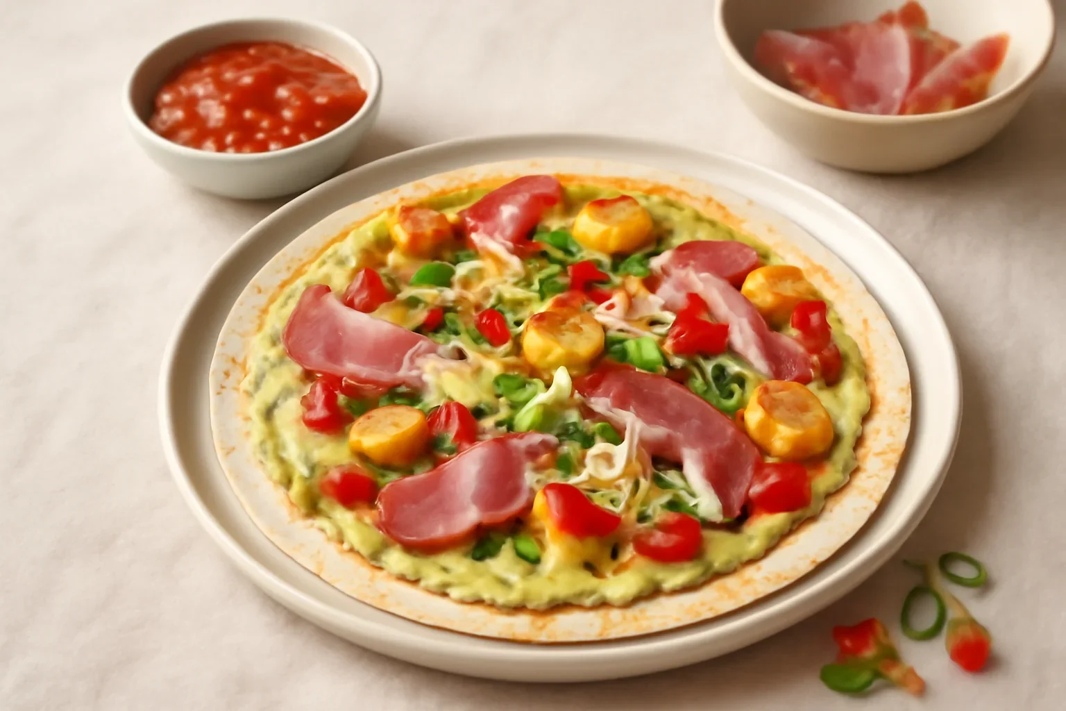 Tortilla pentru mic dejun