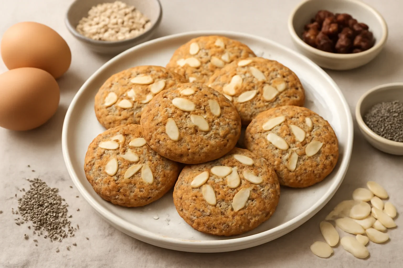 Biscuiți cu migdale