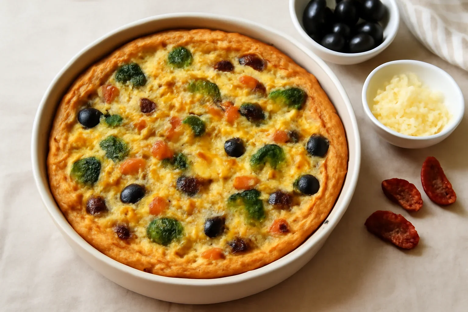 Clafoutis sarat / Tarta cu legume