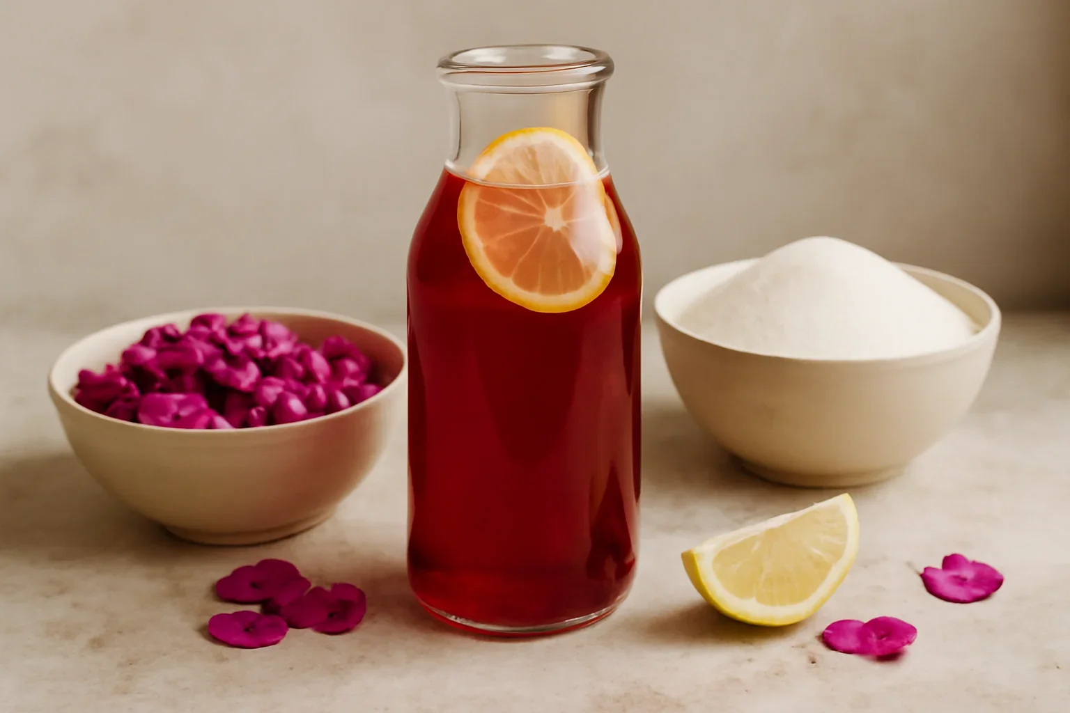 Sirop de trandafiri făcut în casă – rețeta de sirop natural din petale de trandafir