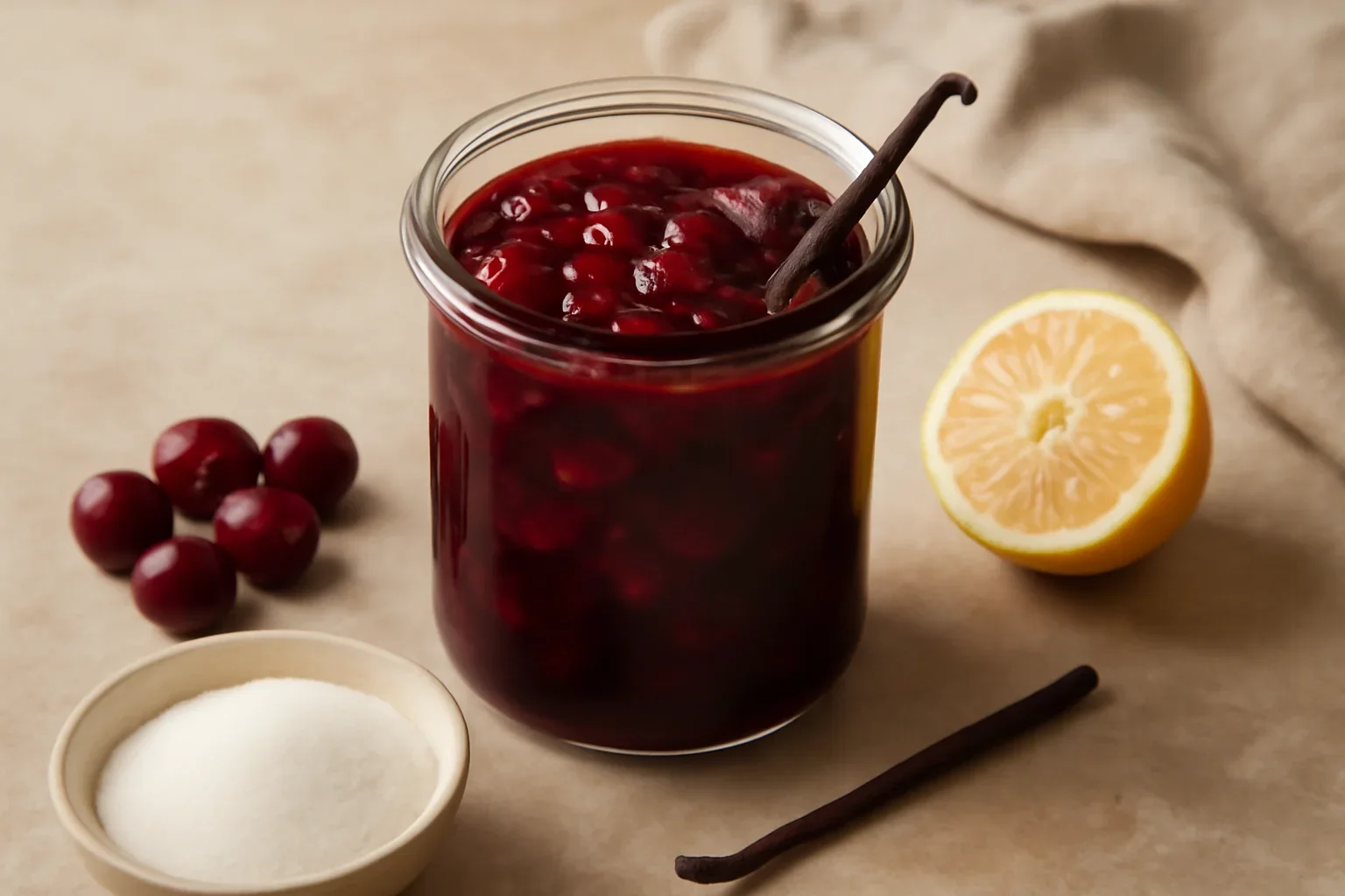 Dulceata de visine aromata si gustoasa