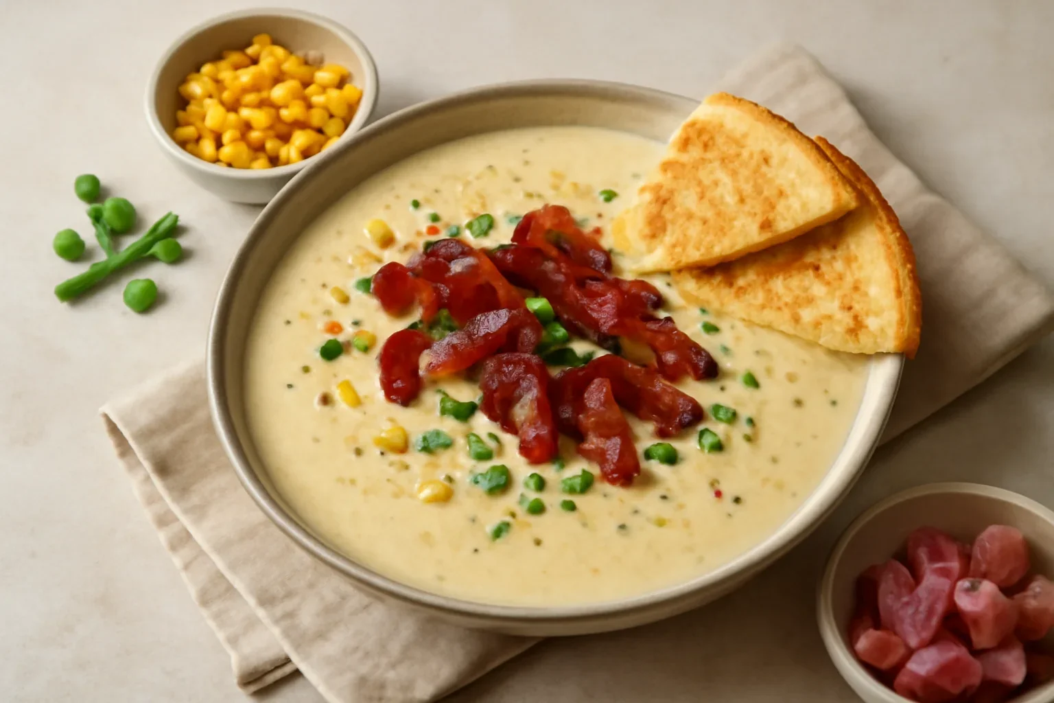 Supa crema de porumb Corn Chowder