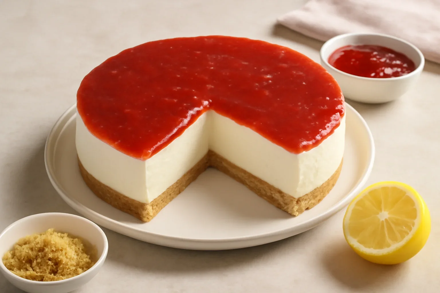 Cheesecake fara coacere