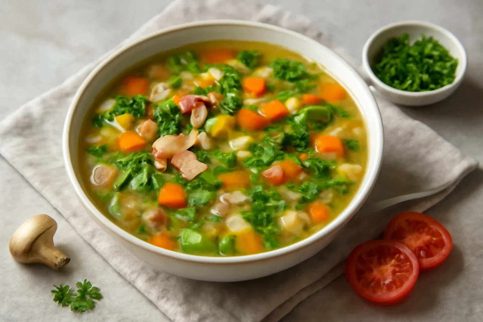 Supă de legume – rețeta simplă de post (vegană)