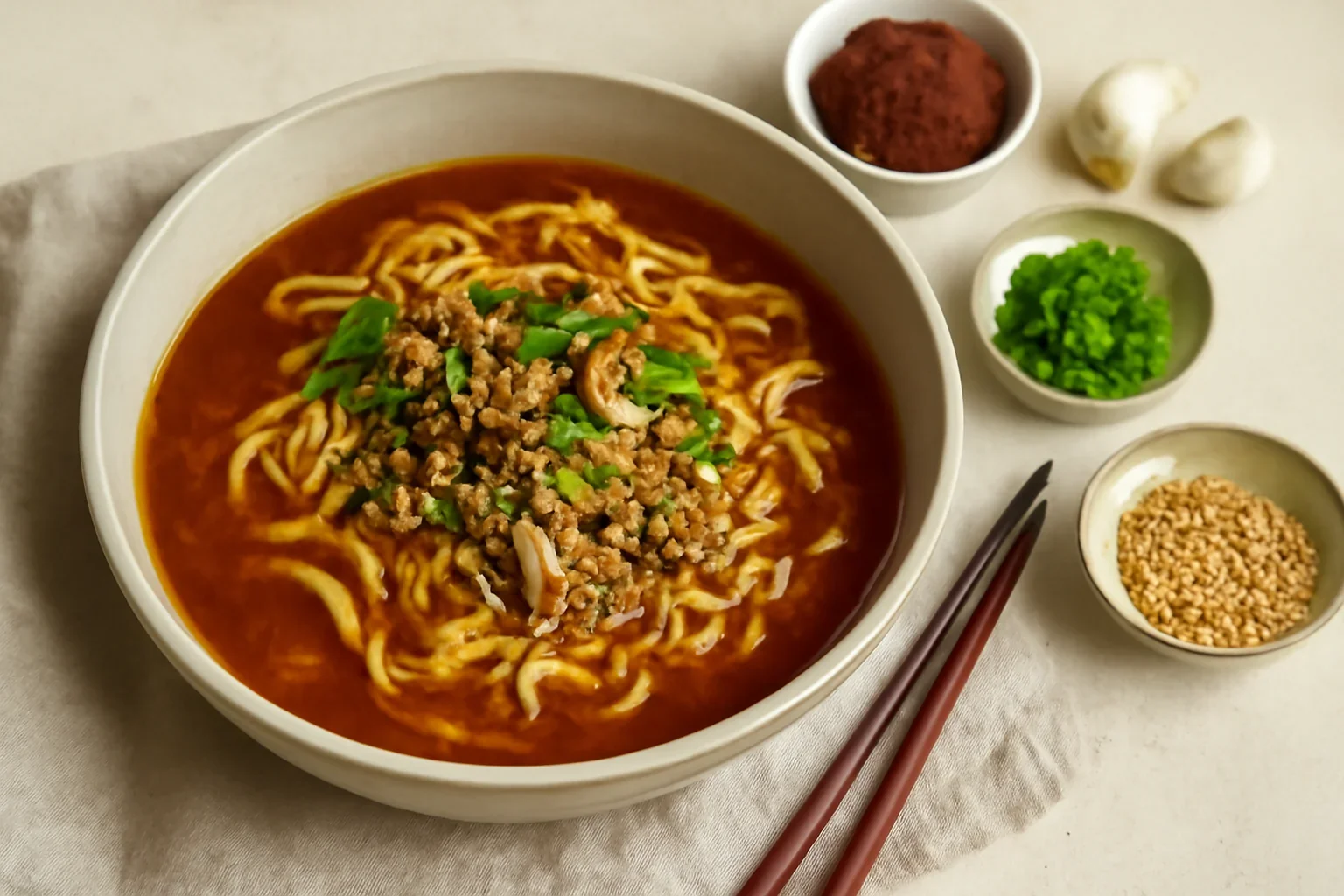 Ramen cu miso – rețetă video de supă ramen japoneză