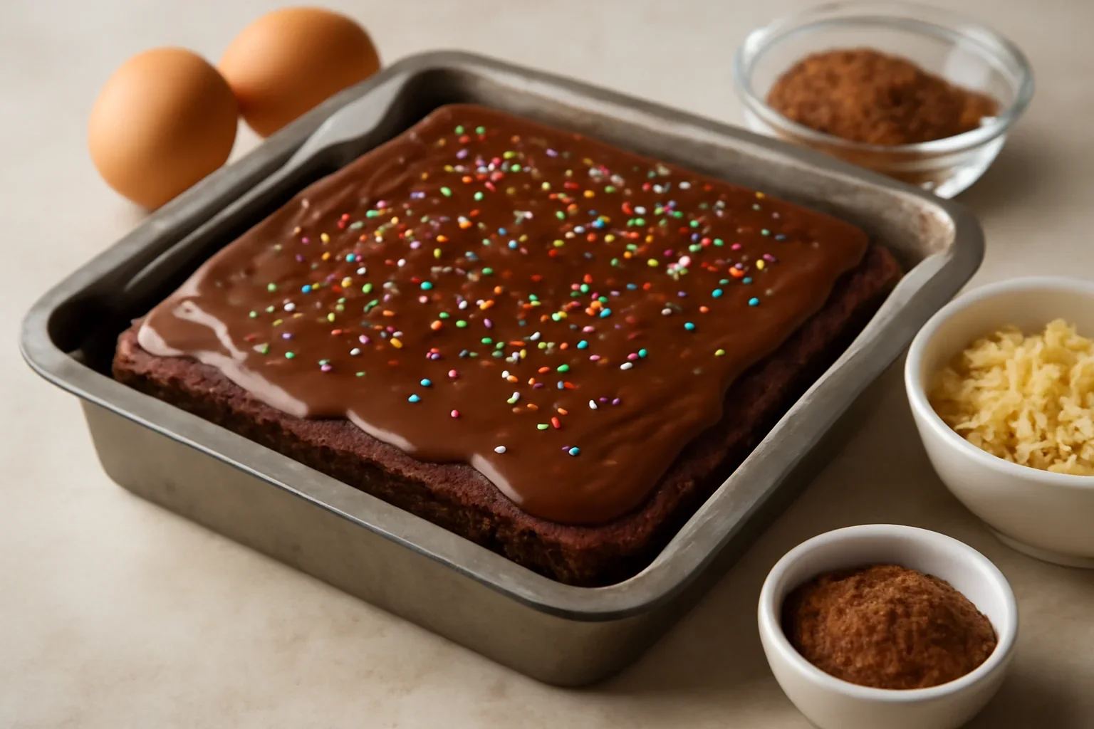 Brownie cu mere si faina fara gluten, reteta pas cu pas