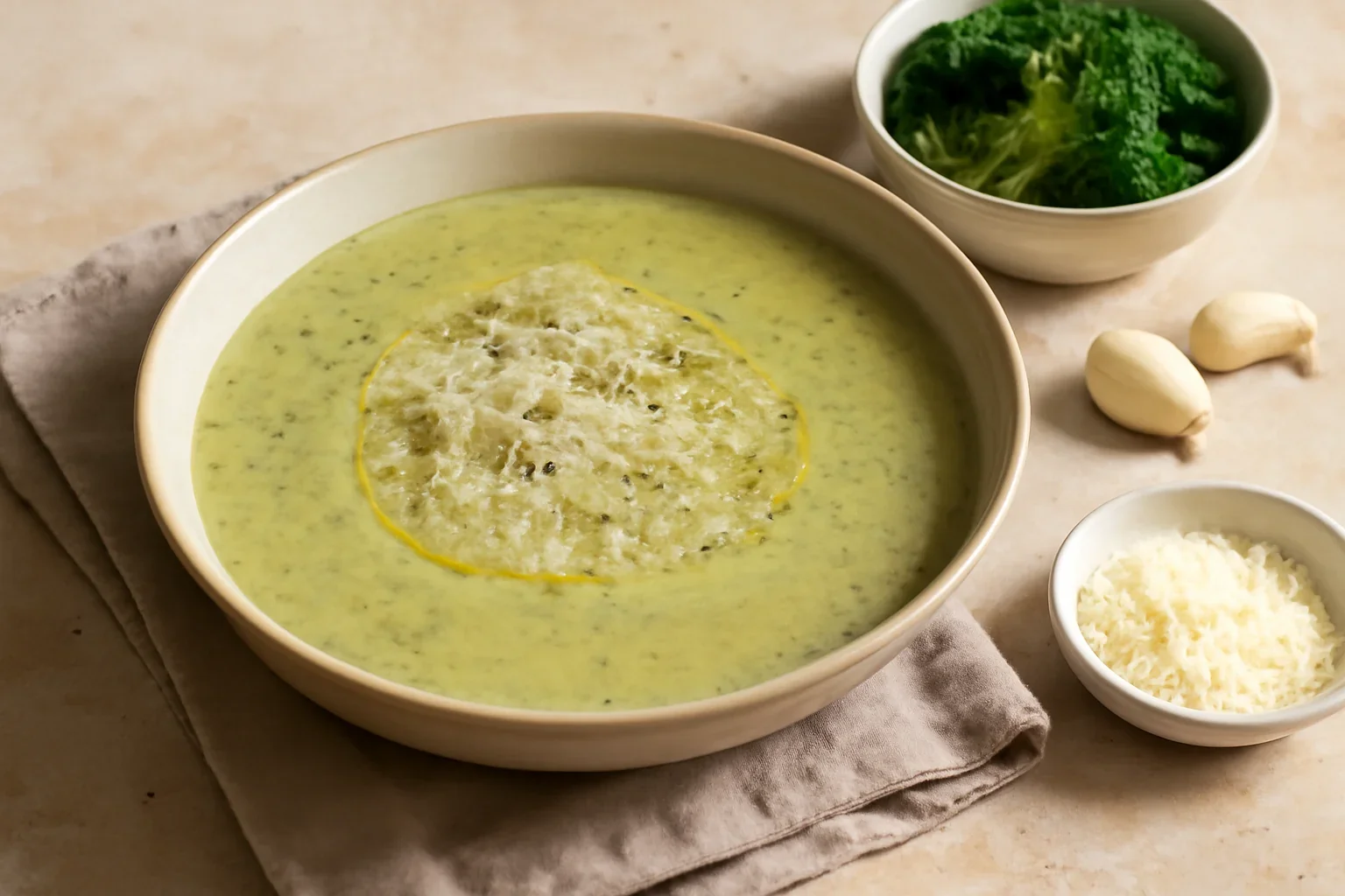 Supa crema de broccoli