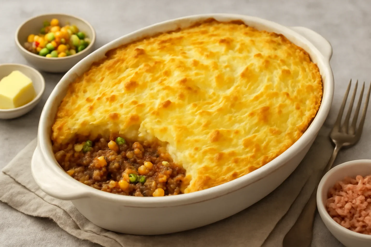 Placinta ciobanului sau Shepherd’s Pie, Hachis Parmentier