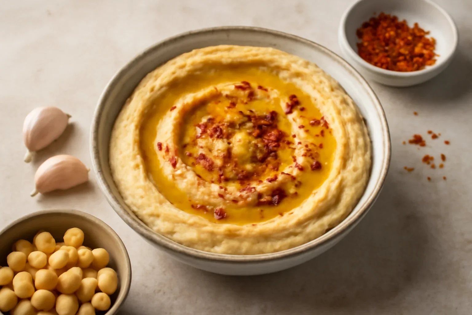 Hummus cu chilli