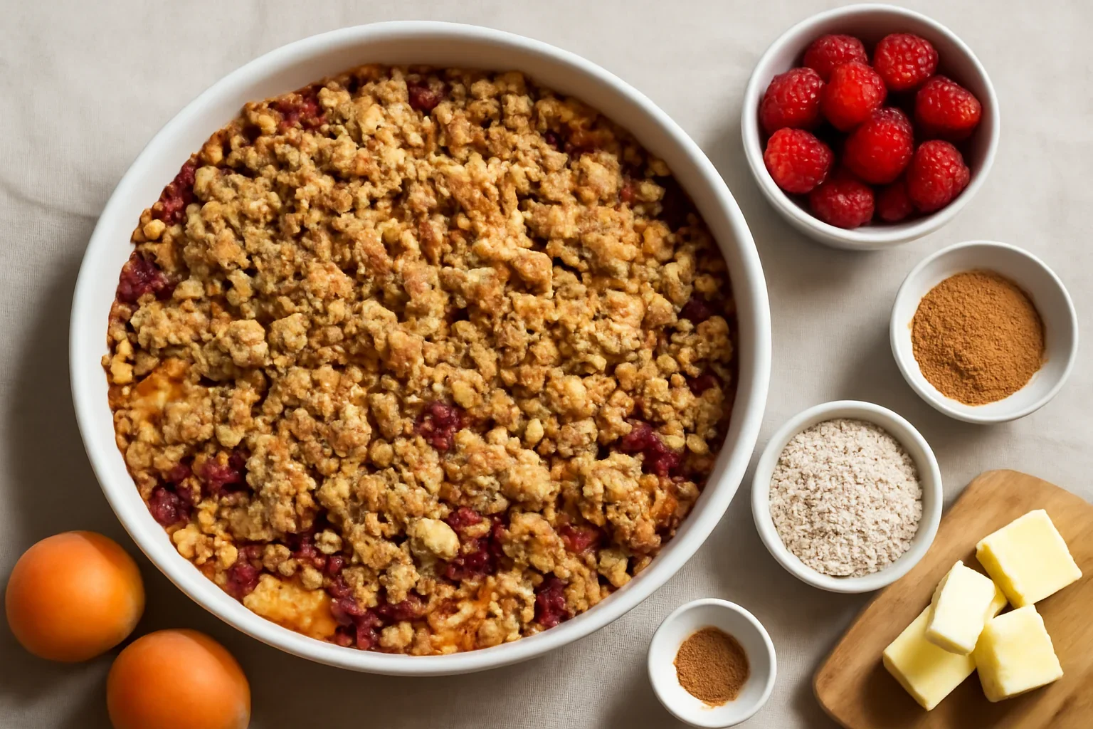 Crumble cu fructe