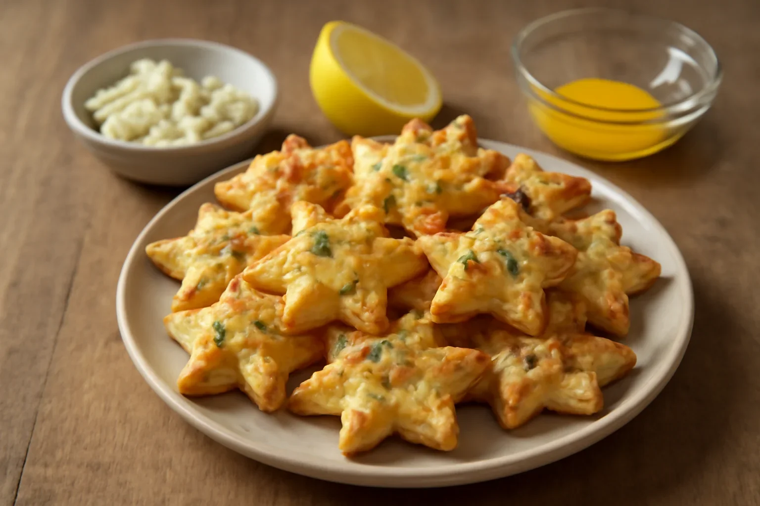 Steluțe cu brânză Stilton – gustare pentru petreceri