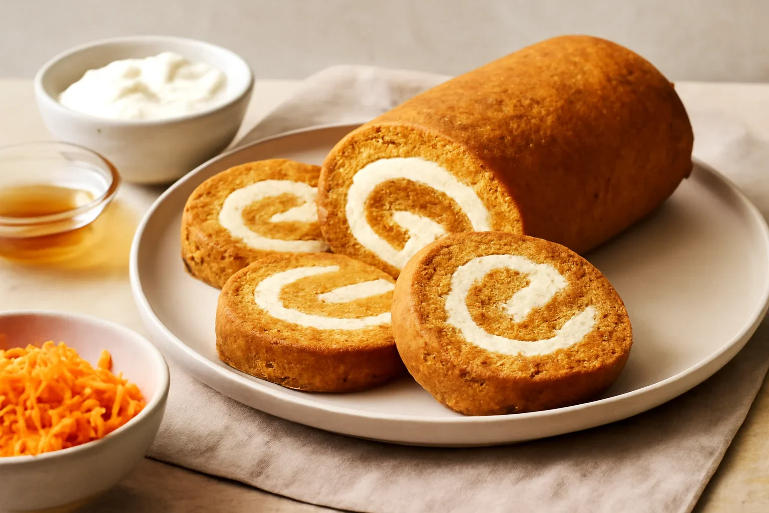 Ruladă de morcovi