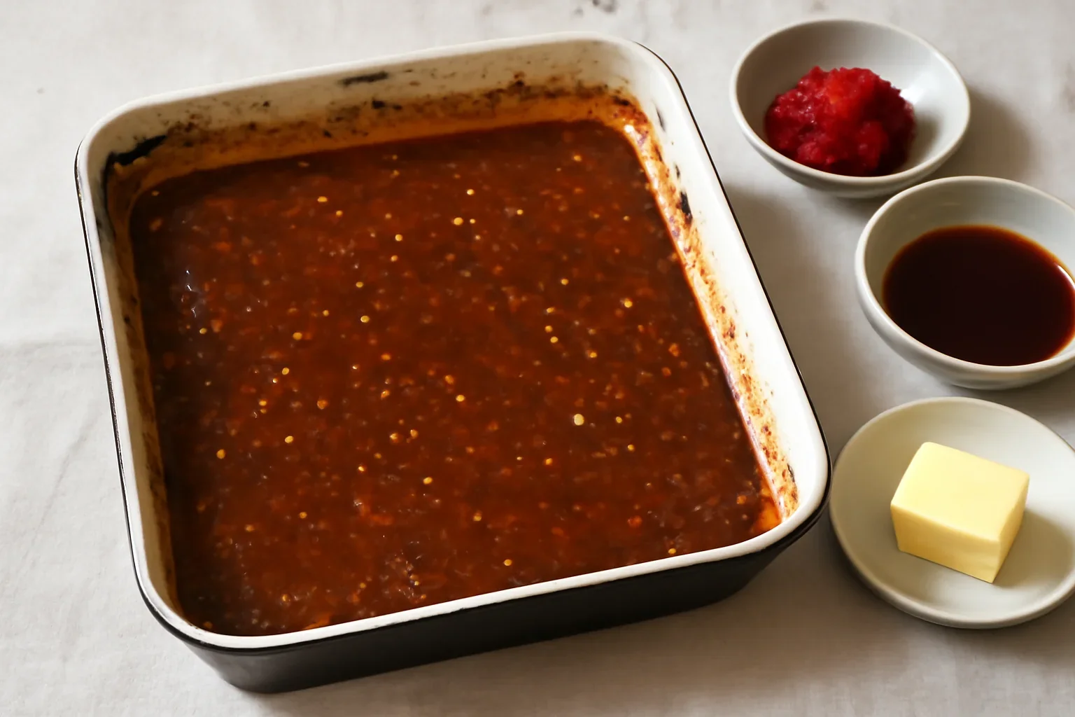 Sos tomat cu vin si legume pentru friptura de vita sau porc
