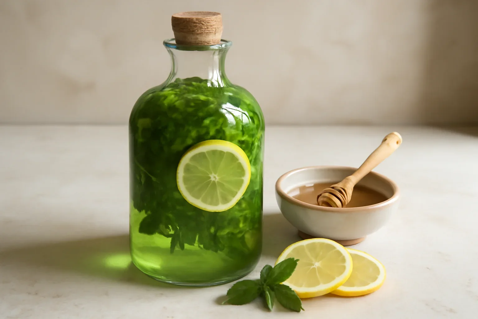 Lichior de menta – reteta de casa