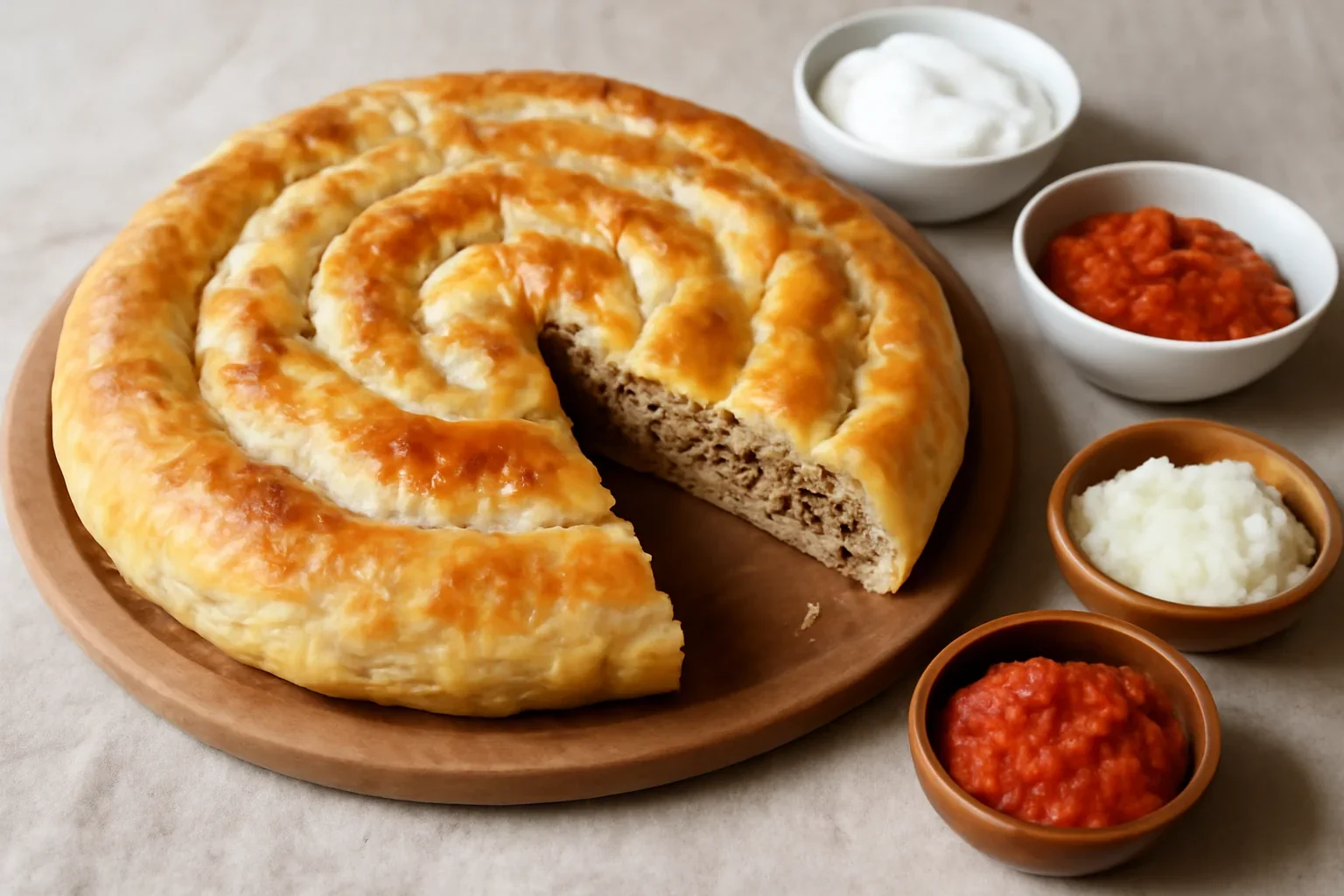 Burek cu carne