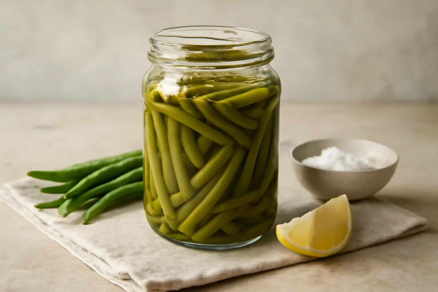 Fasole verde la borcan – pastai pentru iarna
