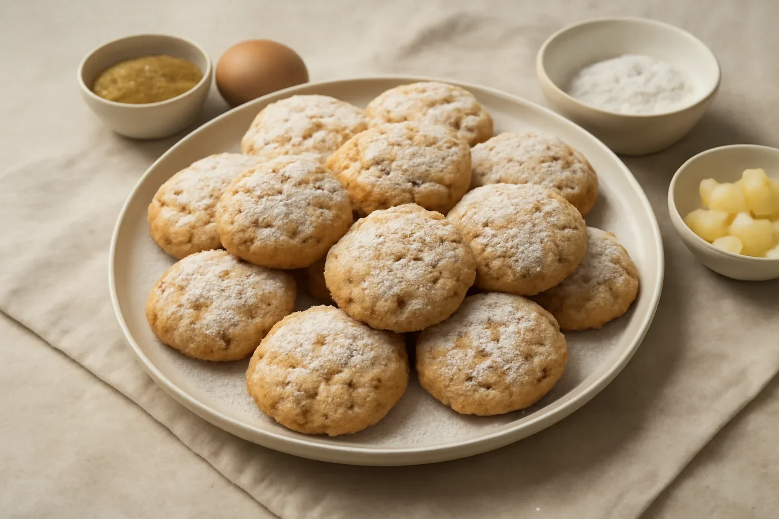 Biscuiti cu mere