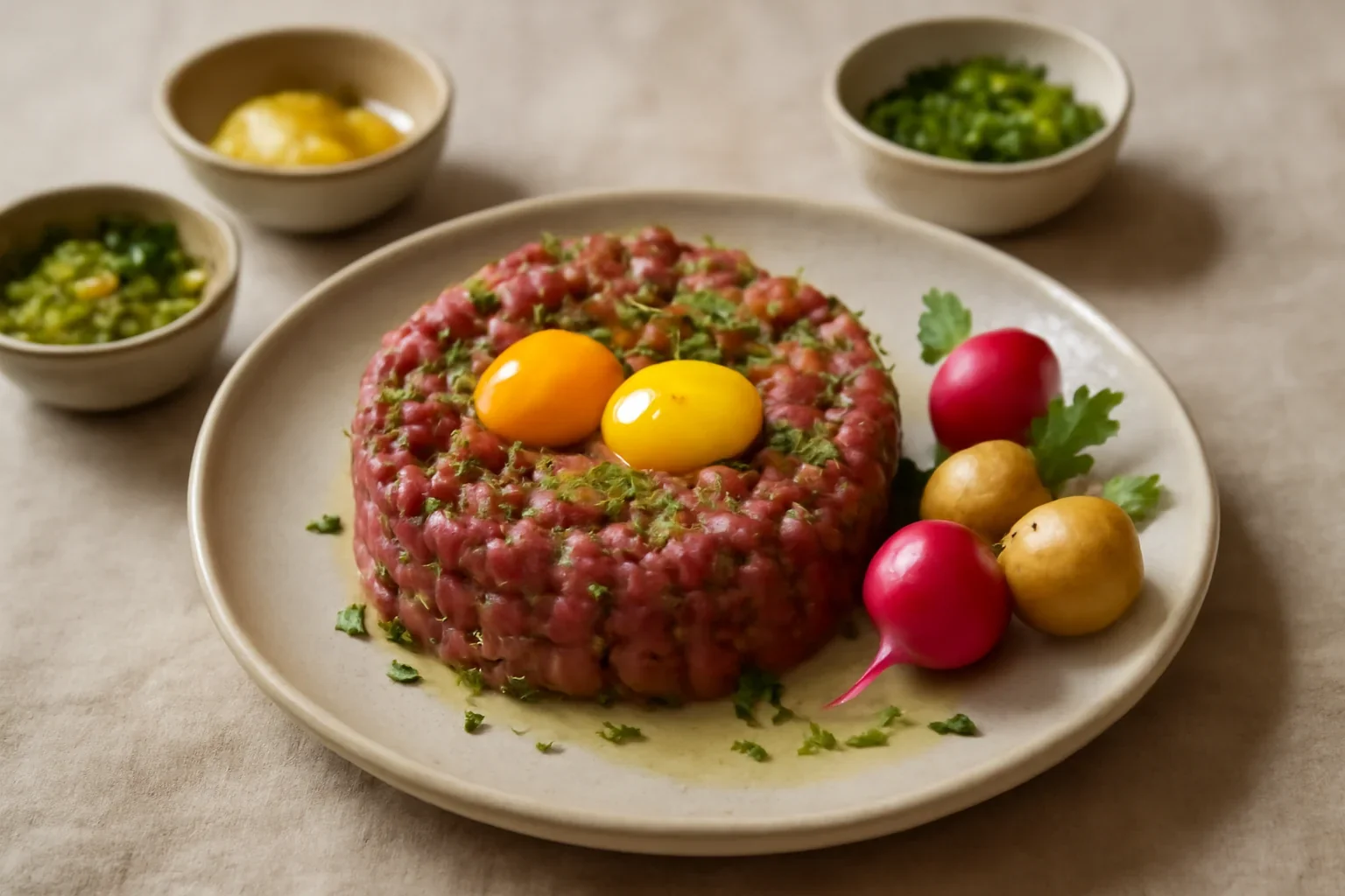 Tartar aromat din vită maturată