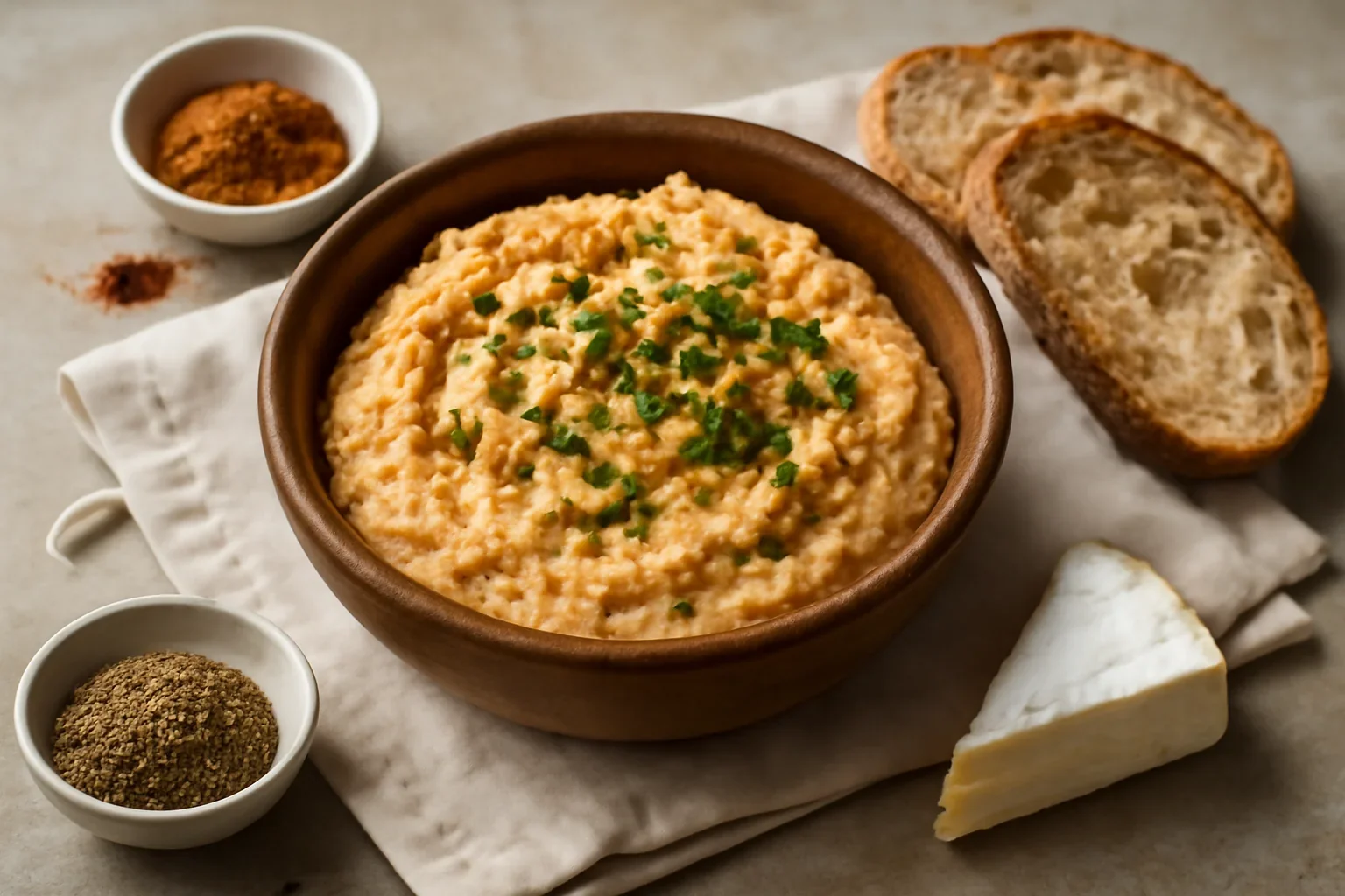 Crema picanta de branza – reteta bavareza de Obatzter – Obatzda