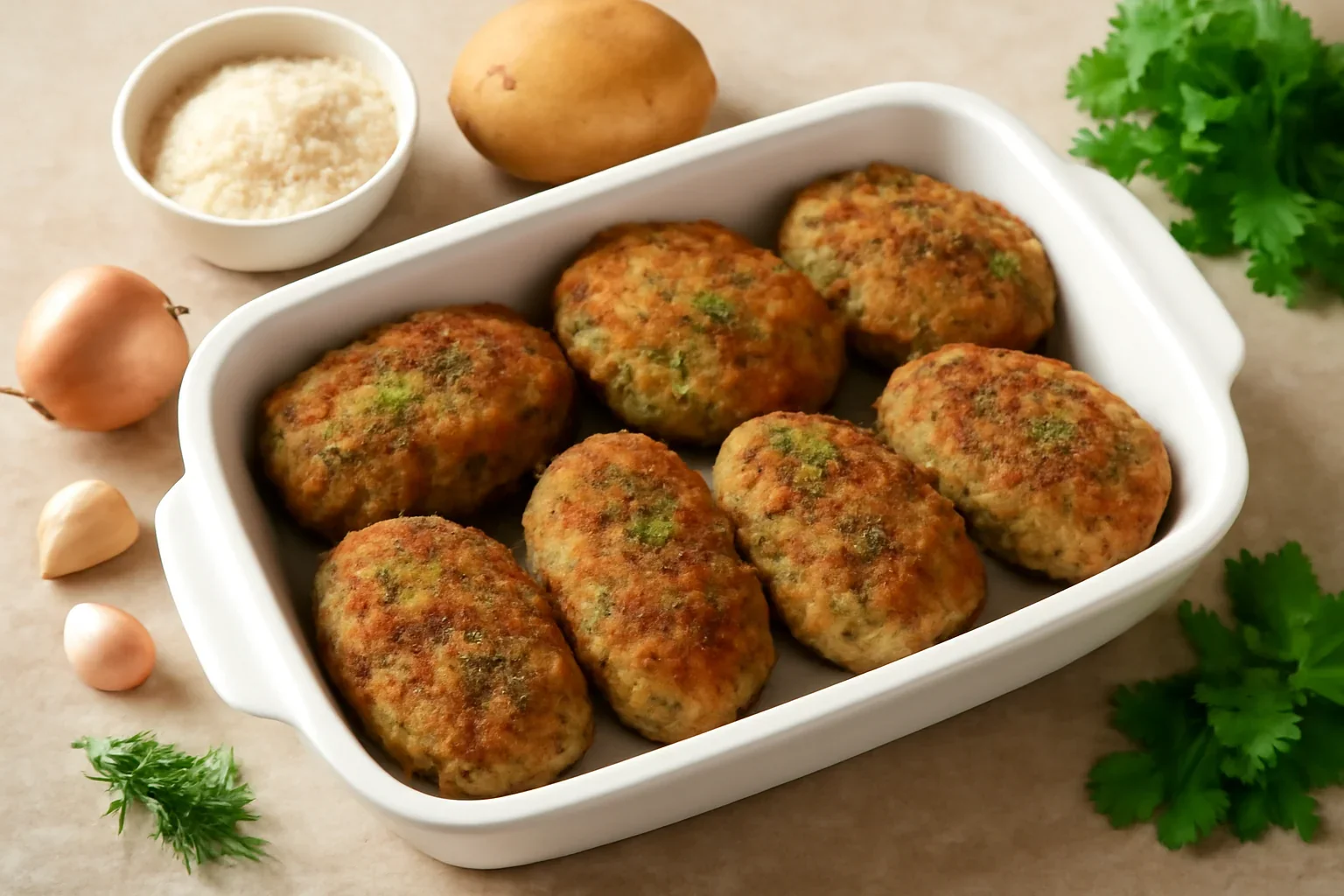 Pârjoale moldovenești – rețetă simplă de pârjoale prăjite sau la cuptor