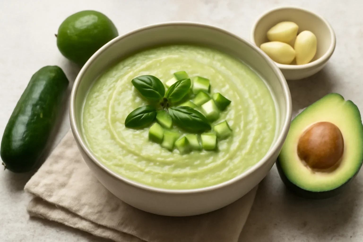 Gazpacho de castraveți