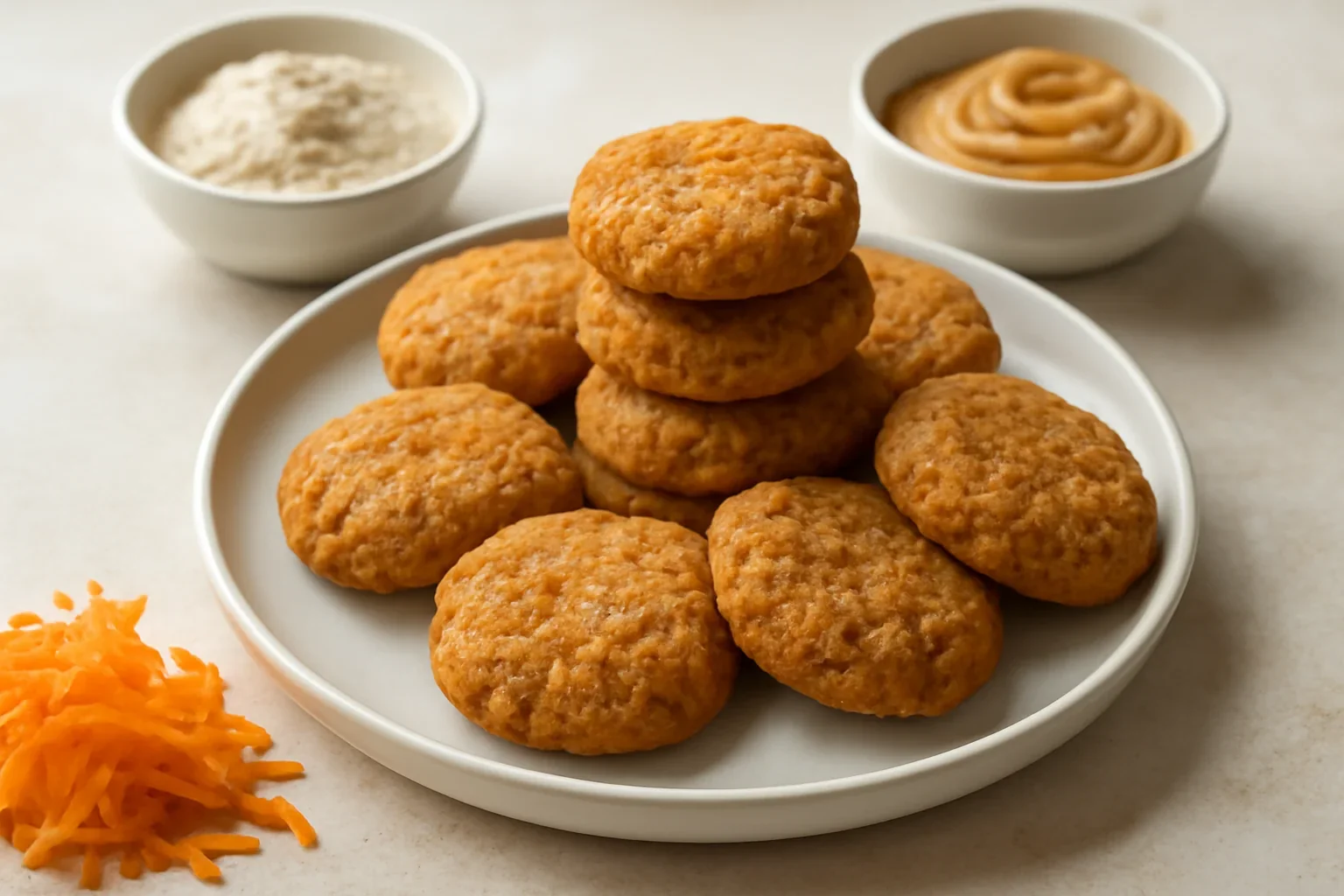 Biscuiți cu morcovi