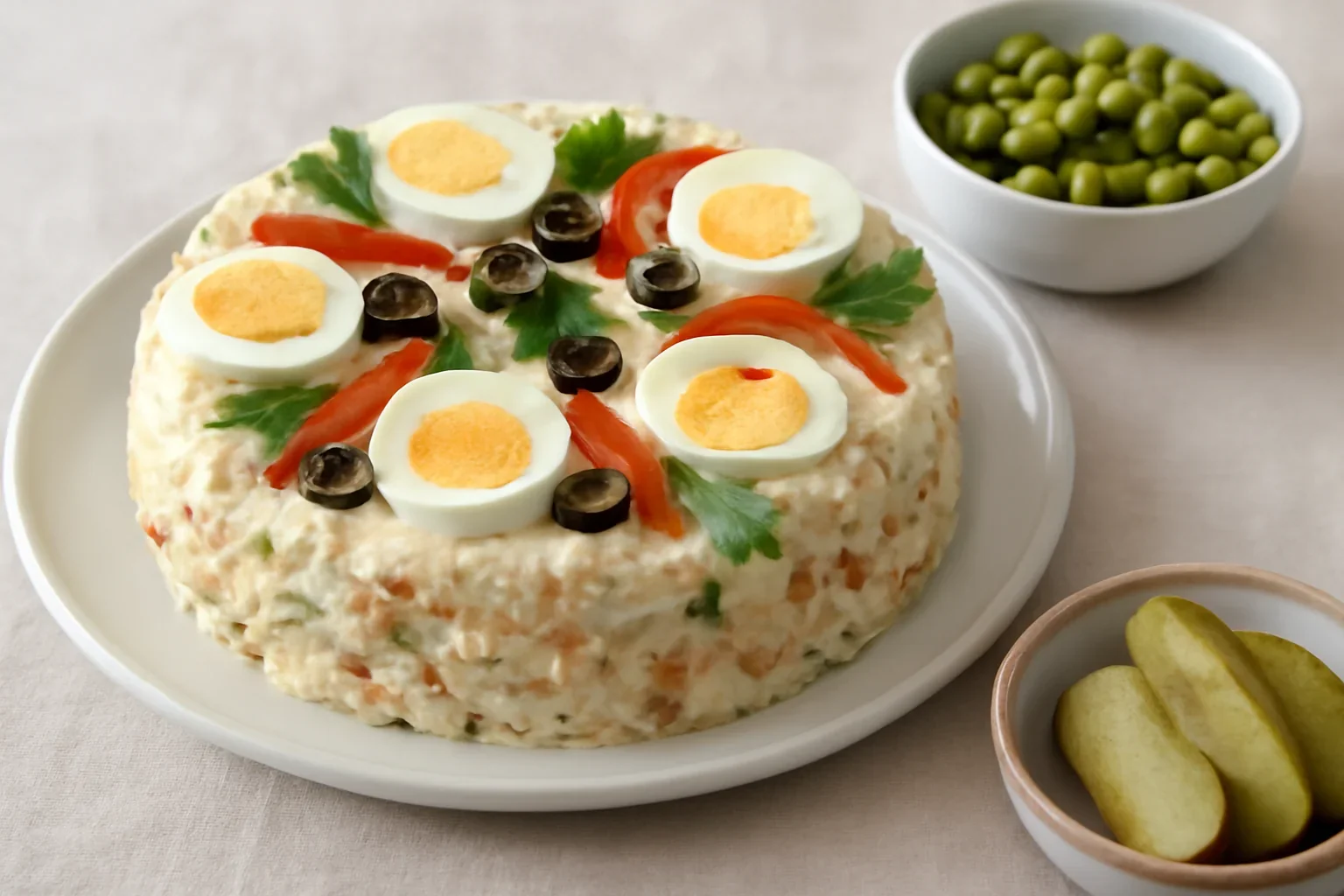Salata de boeuf reteta clasica – cum decoram salata boeuf? VIDEO