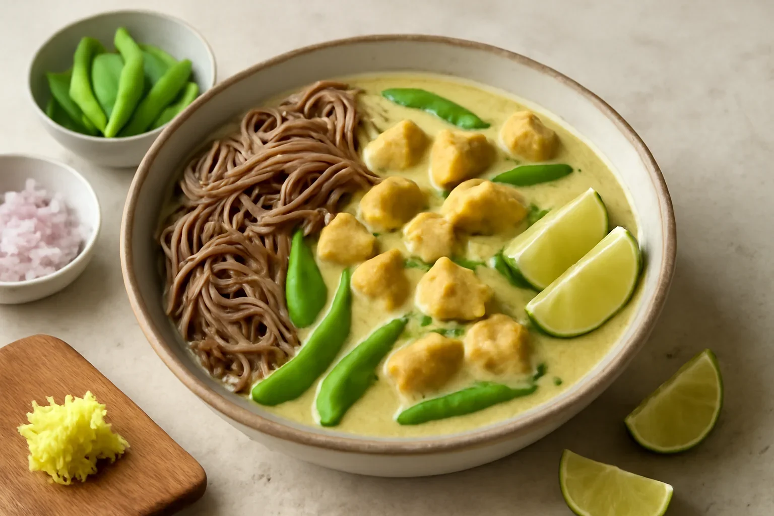 Curry thai cu pui
