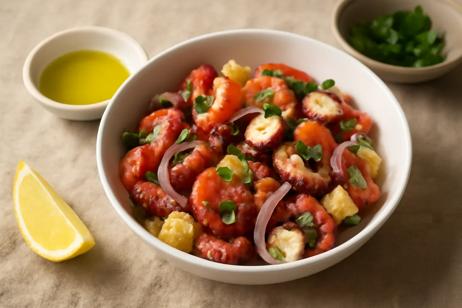 Salata cu caracatita