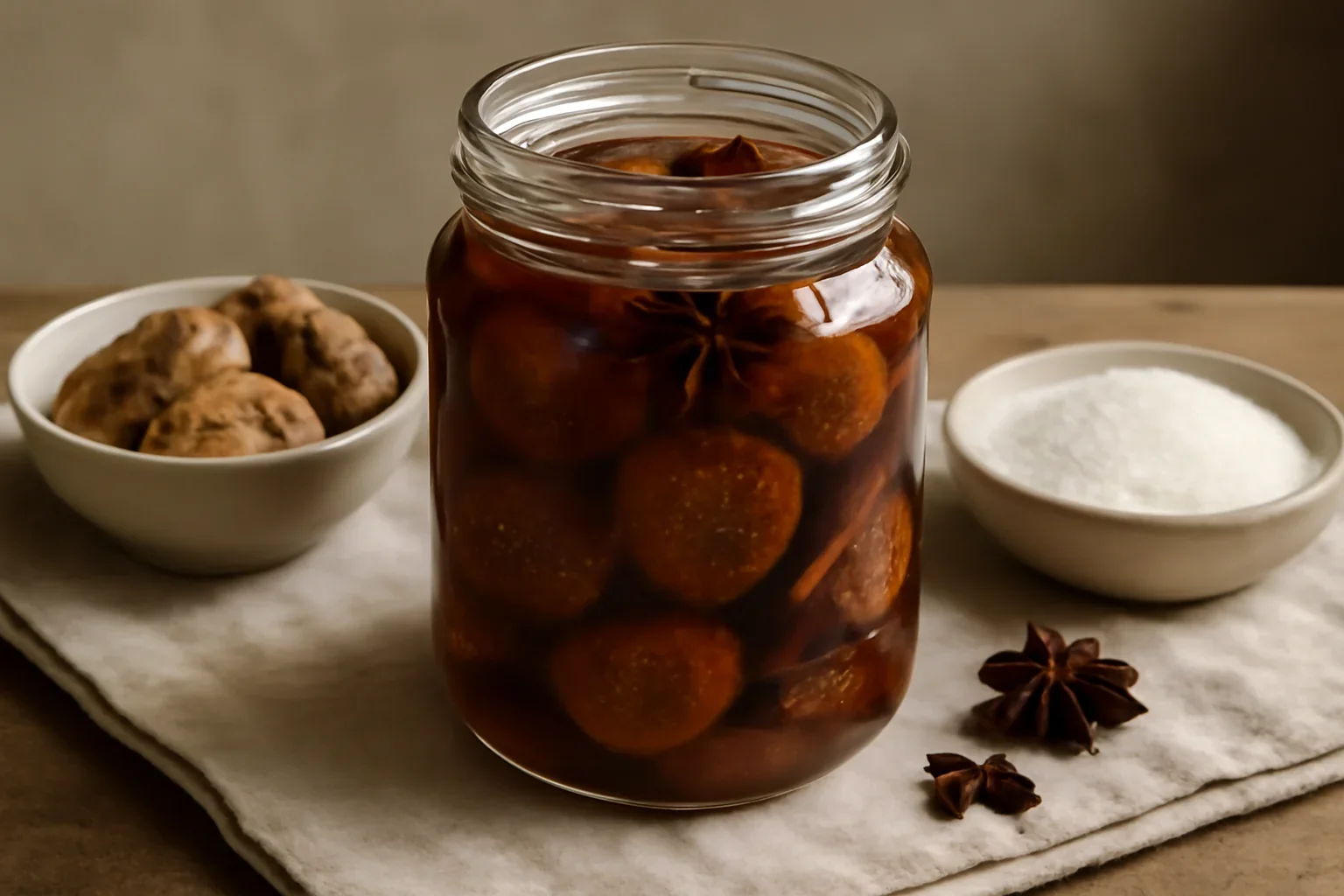 Smochine în sirop aromat, la borcan – conservă pentru iarnă
