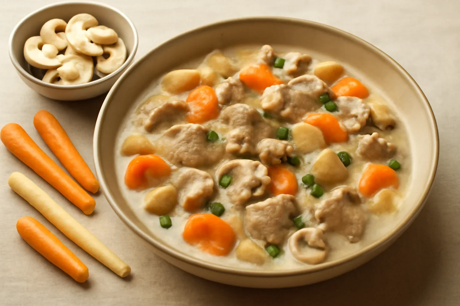 Blanquette de vitel (tocanita alba)