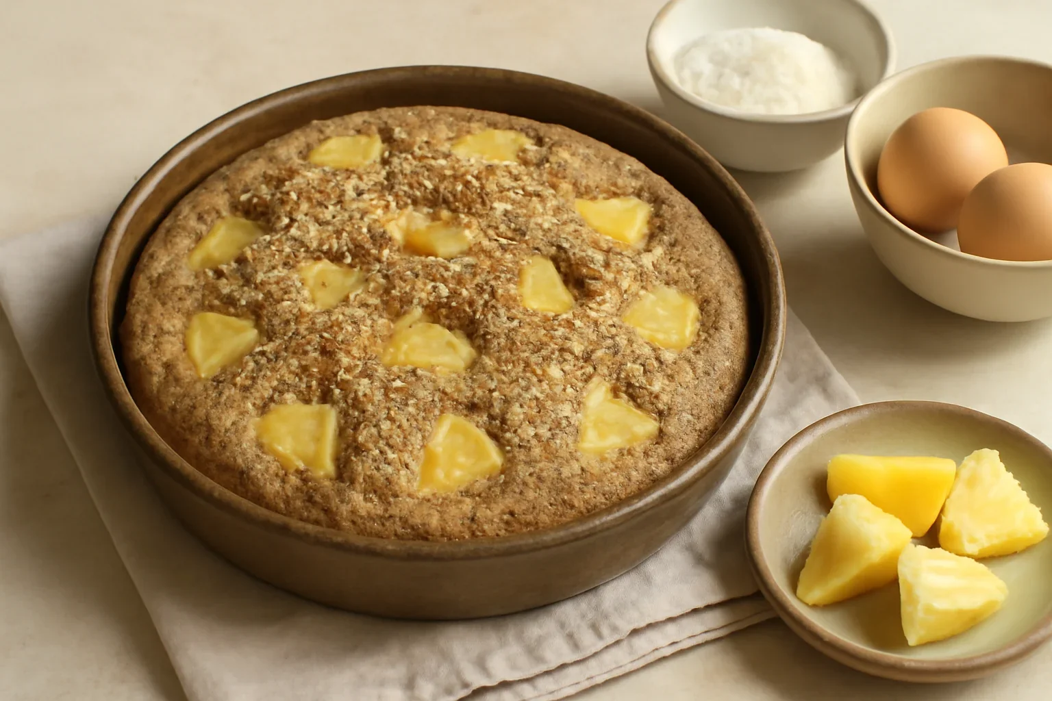 Prăjitură cu ananas
