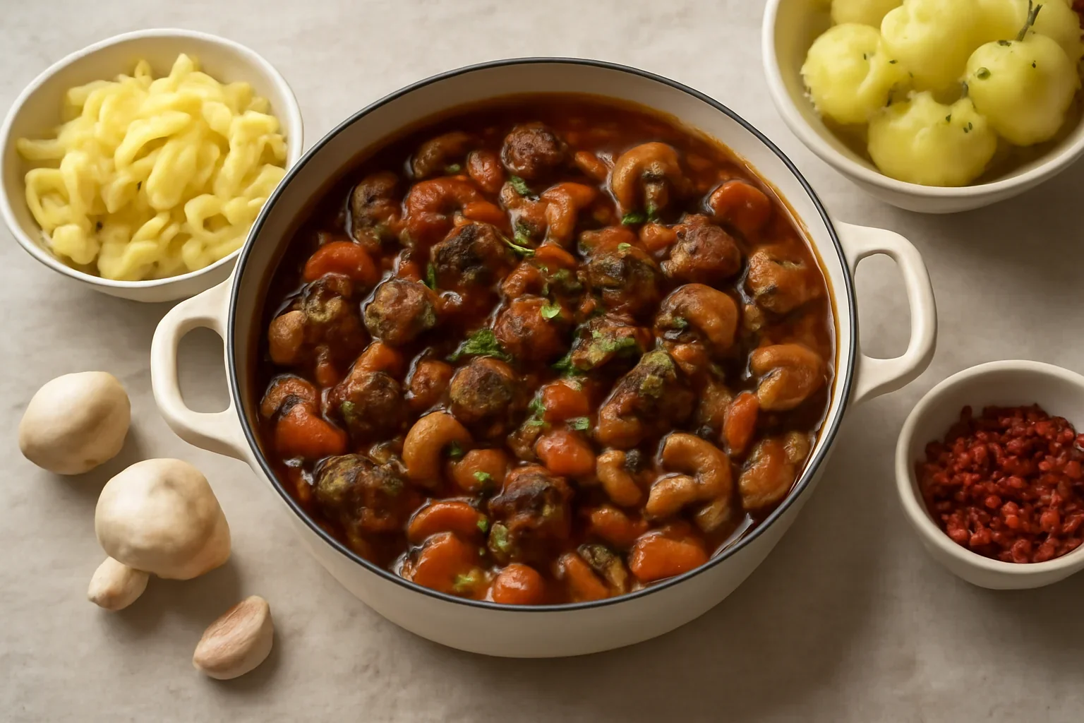 Boeuf Bourguignon reteta adaptata dupa Julia Child