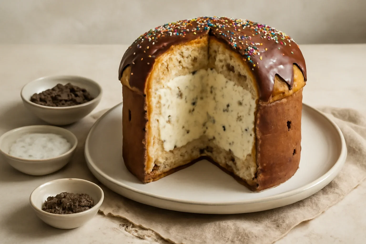 Panettone umplut