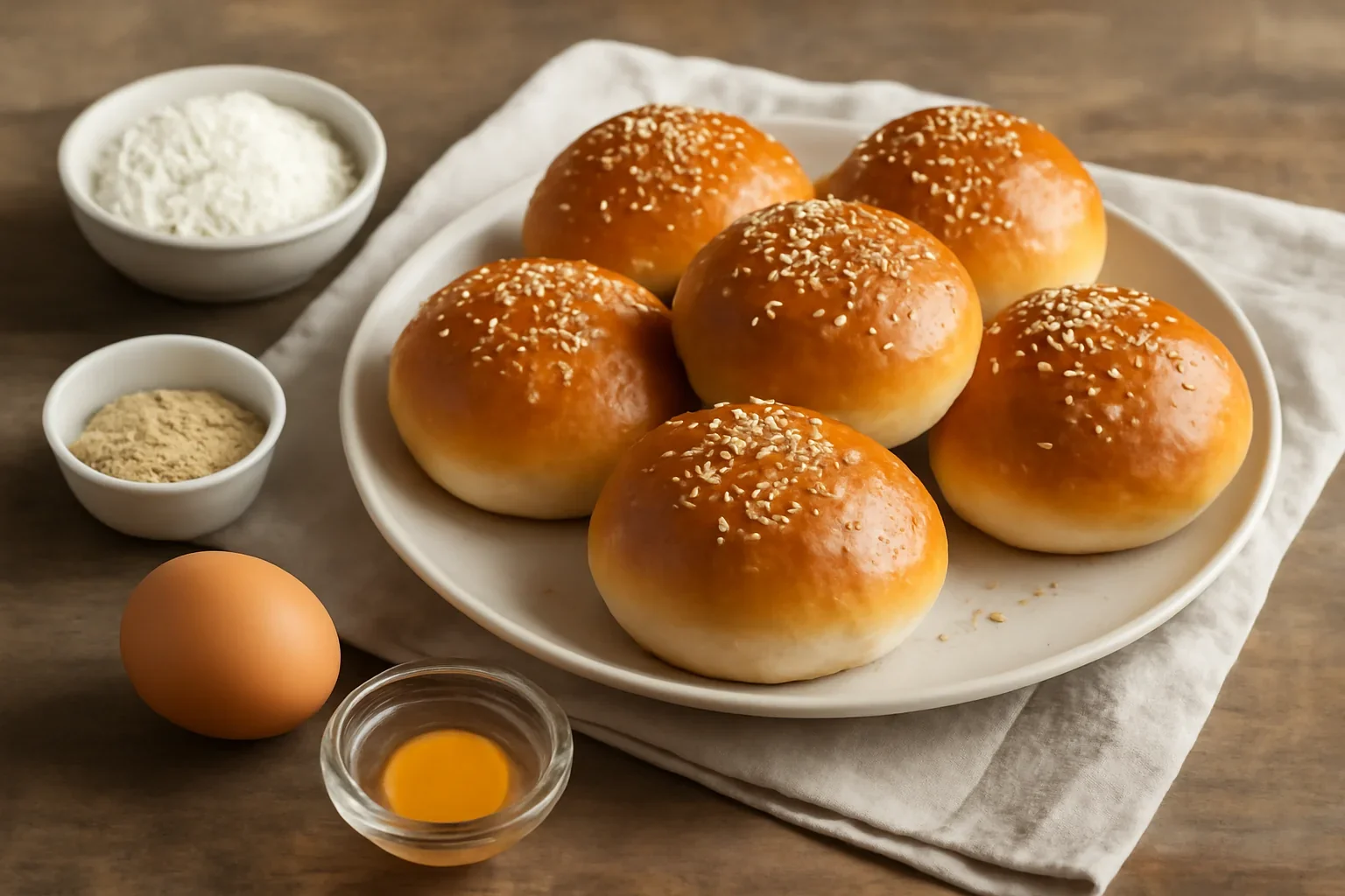 Chifle pentru hamburger
