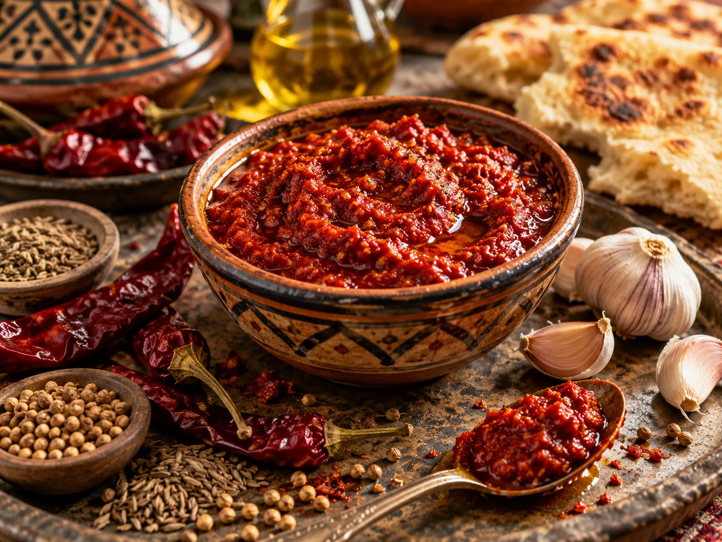 Harissa - gustul picant al Maghrebului