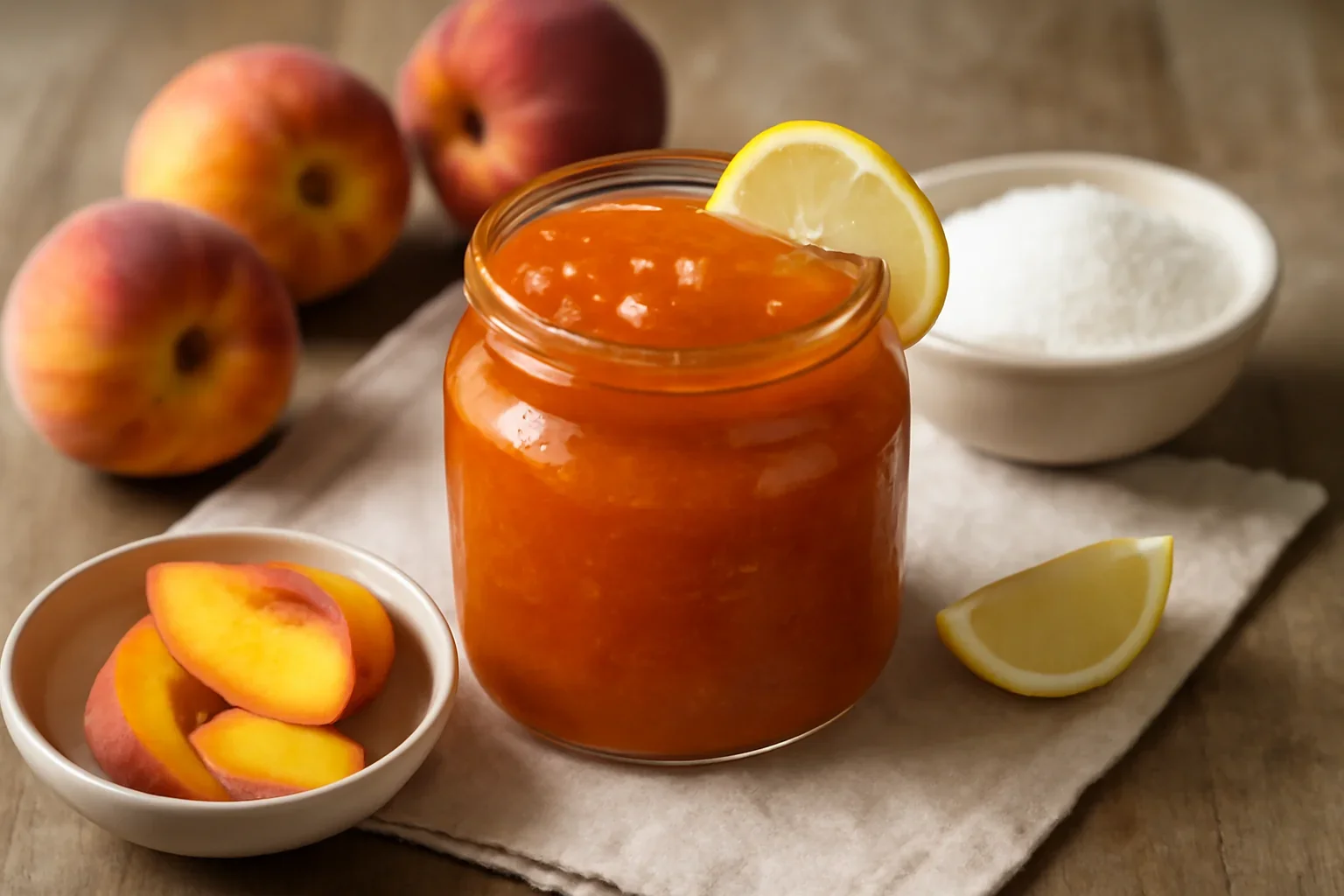 Gem de piersici sau nectarine rețeta de marmeladă fără conservanți