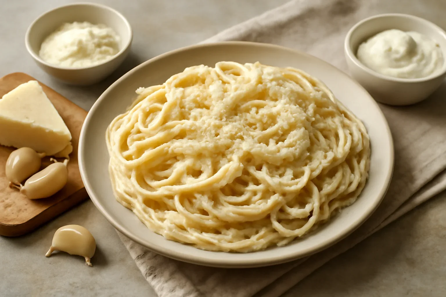 Paste cu crema de branza
