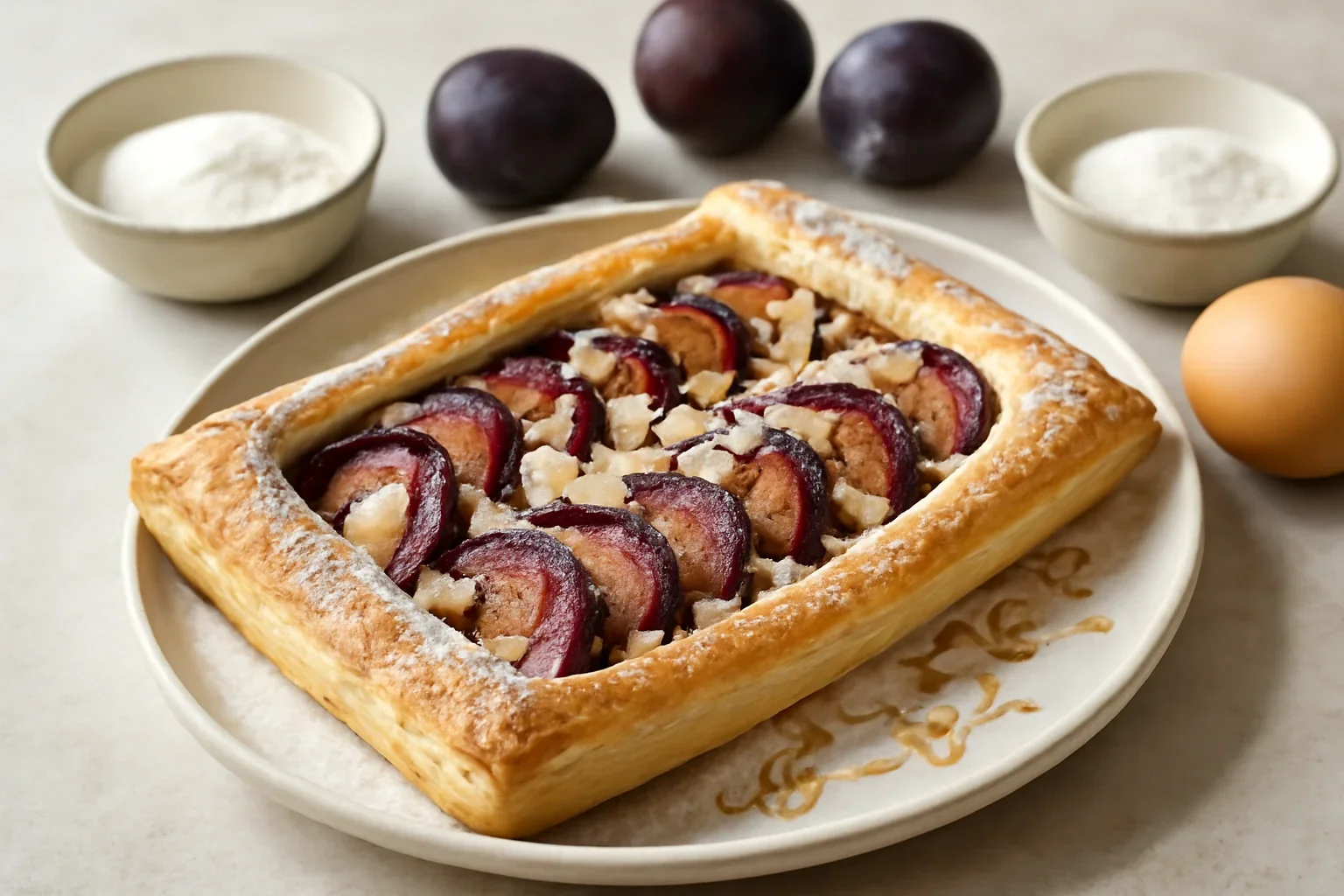 Foietaj cu prune